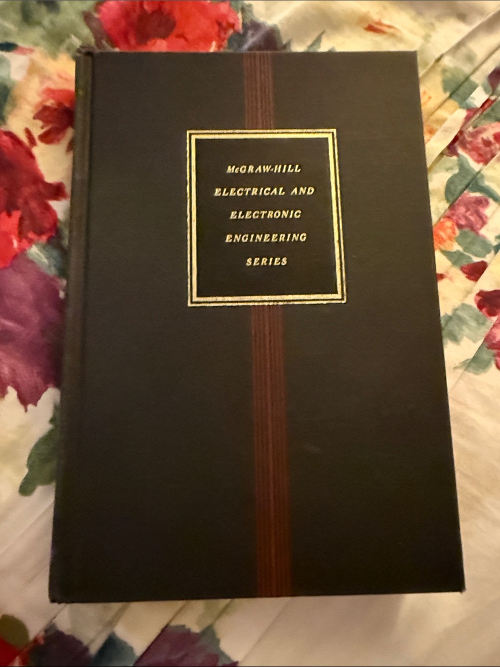McGraw-Hill Electrical and Electronic Engineering Series Hardcover — Black